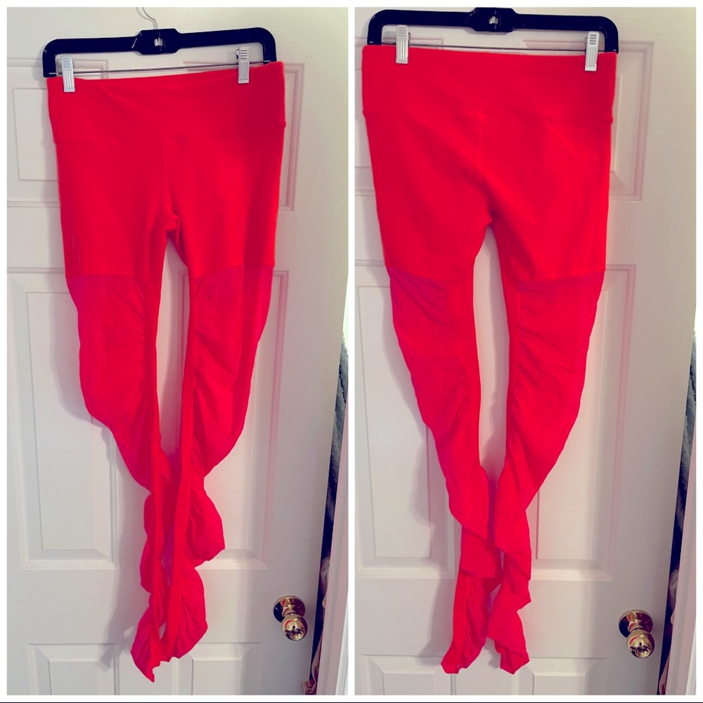 ALO yoga mesh goddess pants, size M